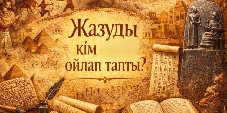 «Жазуды кім және қашан ойлап тапты?»