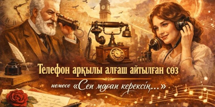 «Телефон арқылы алғаш айтылған сөз немесе «Сен маған керексің…»