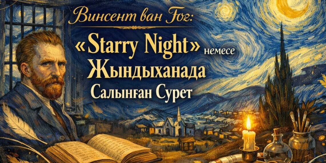Винсент ван Гог: «Starry Night немесе жындыханада салынған сурет»
